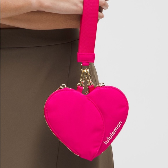 lululemon athletica dual Heart Wristlet - Picture 6 of 7